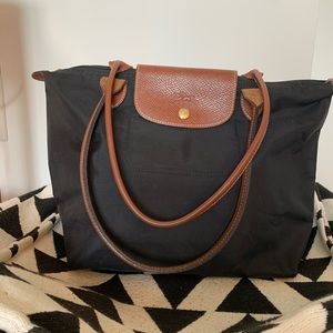 Black Longchamp bag